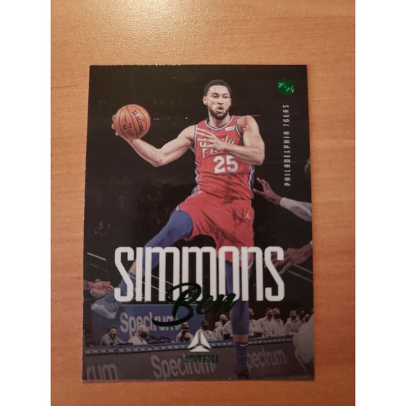 2020-2021 Panini Luminance #148 Ben Simmons - Philadelphia 76ers - GREEN - Picture 1 of 3